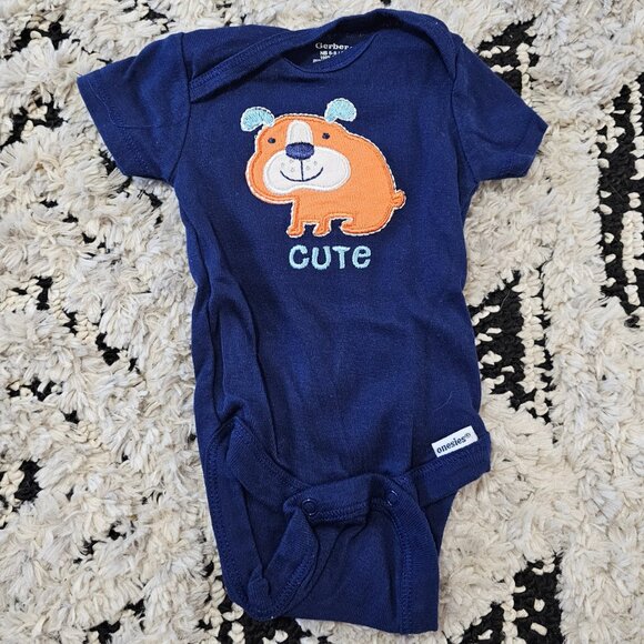Gerber Baby Boy 3 piece Onesie Set Newborn - Picture 7 of 8
